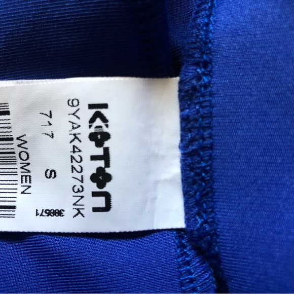 Navy Blue Biker Shorts - Picture 2 of 8